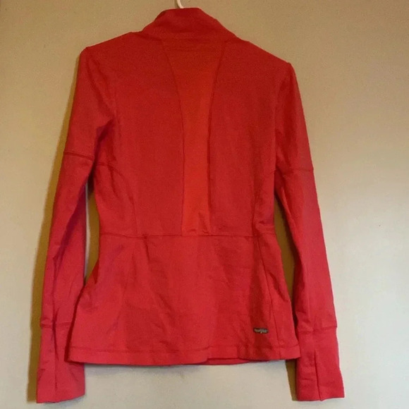 The North Face women’s bright pink/coral nylon zip up - small - long sleeves - Picture 5 of 6
